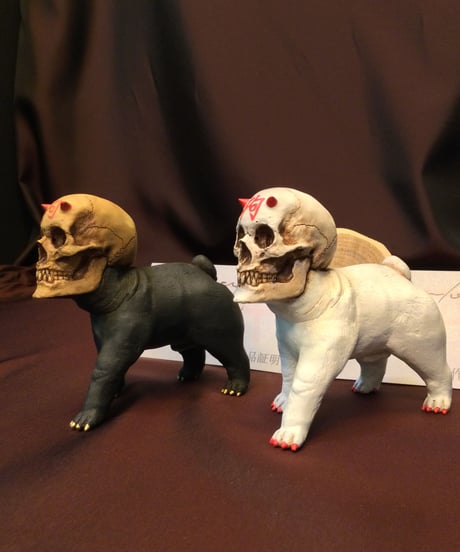東京ジーザス/人面犬・黒&白セット