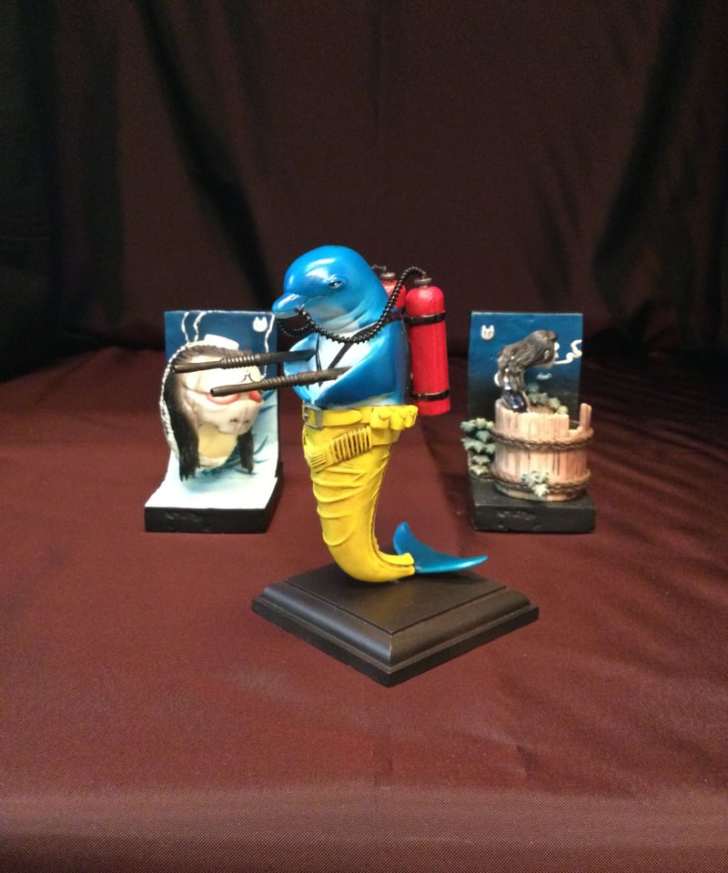 イルカがせめて来たぞっ・番町皿屋敷・お岩さん/三点set | スタチュー