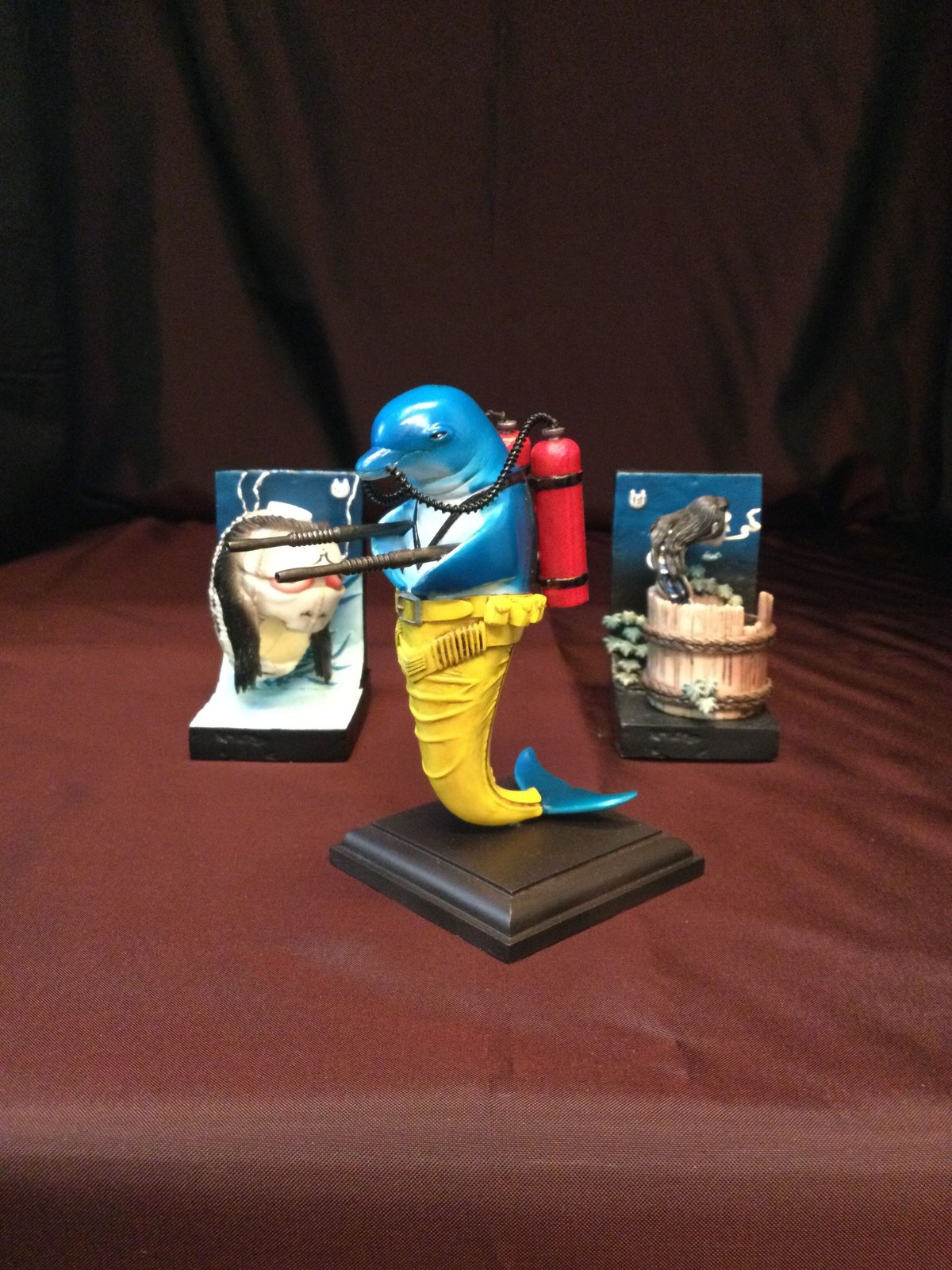 イルカがせめて来たぞっ・番町皿屋敷・お岩さん/三点set | スタチュー