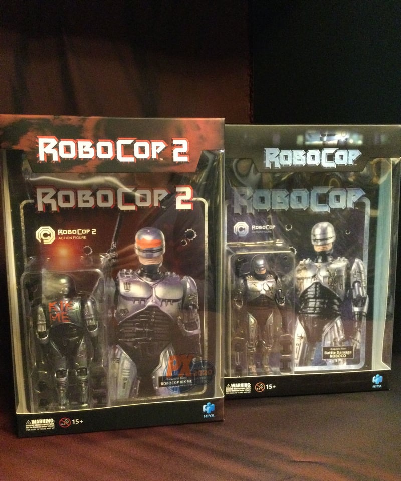 ロボコップ　グッズセット ROBO C0P/エクスクイジットミニシリーズ・2点セット