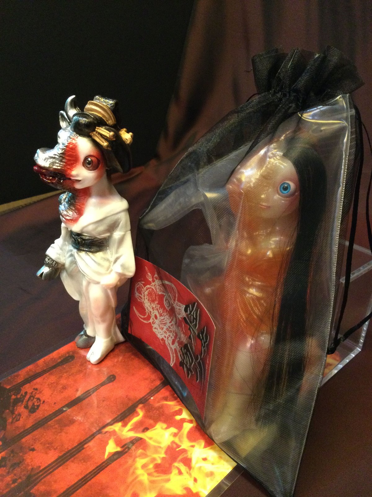 ヒカリトイズ 物ノ怪少女　金魚太夫(呪詛クリア)　一体 11月7日(月)18:00販売開始】【ヒカリトイズ】物ノ怪少女・金魚