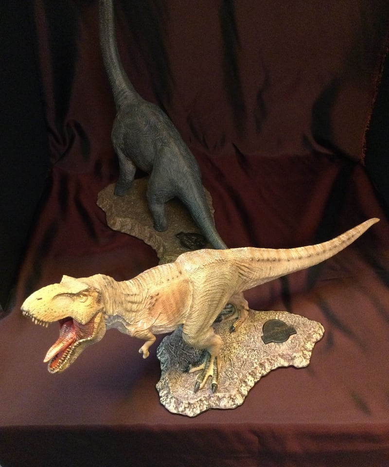 プライム１スタジオ　ティラノサウルス　ブラキオサウルス　セット ジュラシック・パーク/T-REX&ブラキオサウルスset(プライム