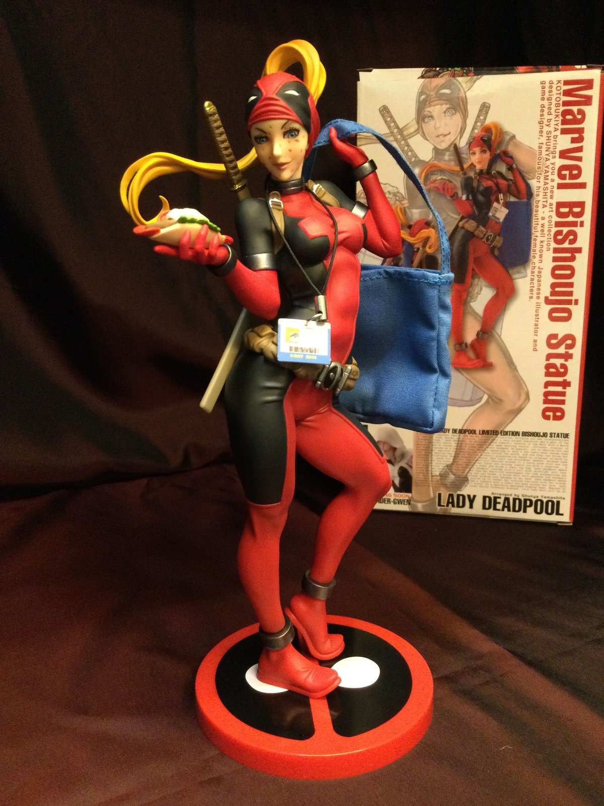 KOTOBUKIYA - コトブキヤ レディデッドプール Amazon.com: Kotobukiya SDCC 2016 Exclusive Marvel Bishoujo