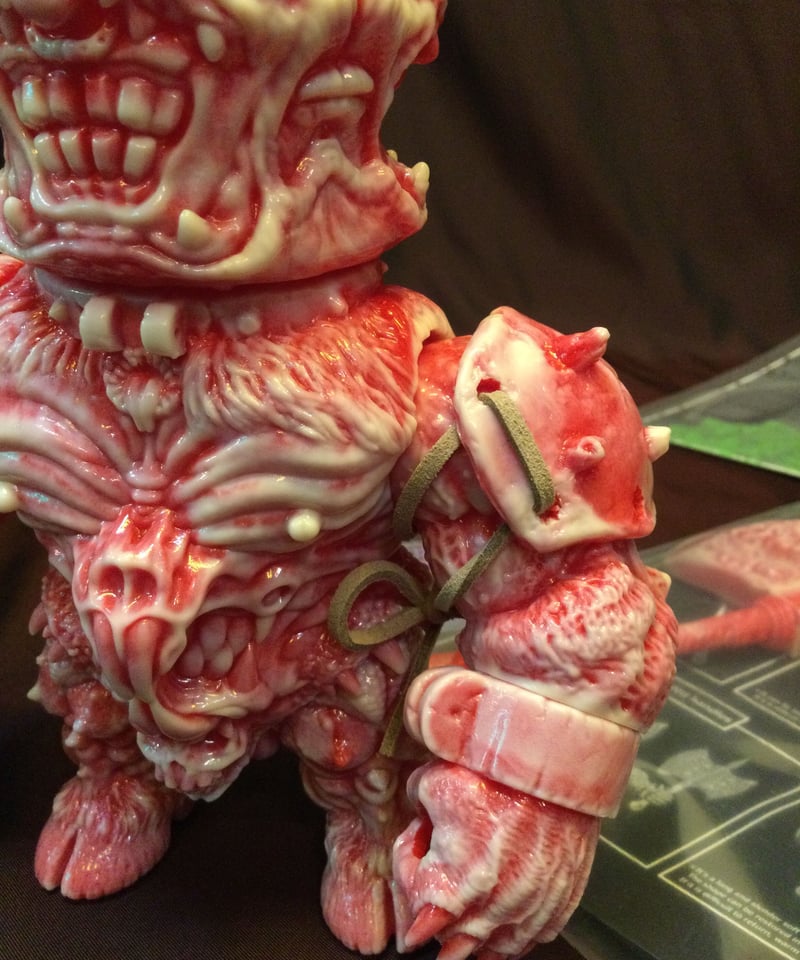 もうこやま・サイクロプス（赤マーブル） | スタチュー