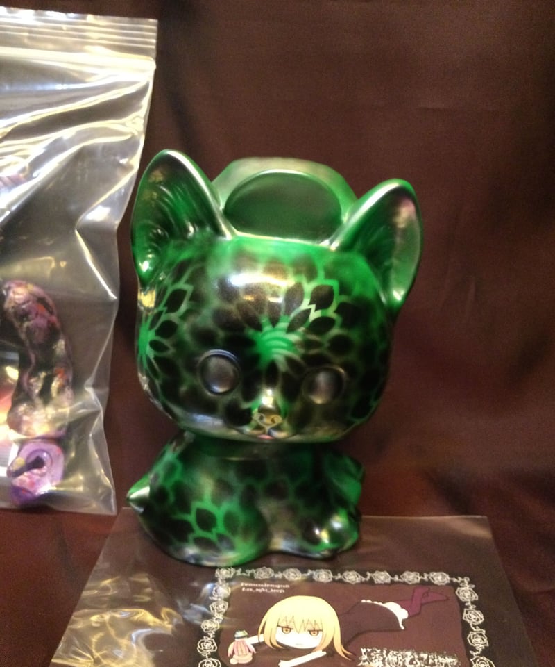 LULUBELL TOYS・帽子猫/LEOそふび坊やカスタム彩色＆Grody syoGunセ