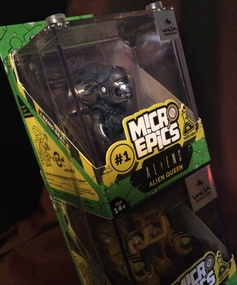 ウエタマイクロエピックス・エイリアンクイーン＆リプリーset