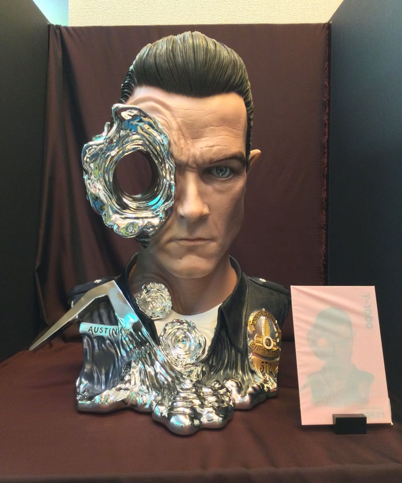 ターミネーター2 T-1000 1/1 ライフサイズアートマスク ターミネーター2 T-1000 1/1 ライフサイズアートマスク