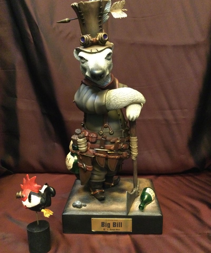 BIG BILL（スチームパンクコック付）鎌田光司 | スタチューギャラリー