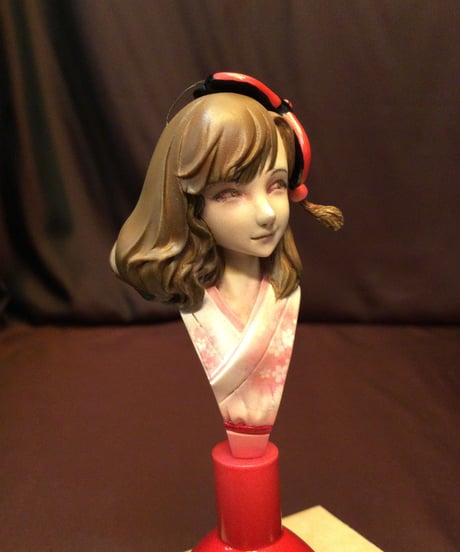 左手工房・ヘラ子/ガレージキット・オリジナル塗装完成品