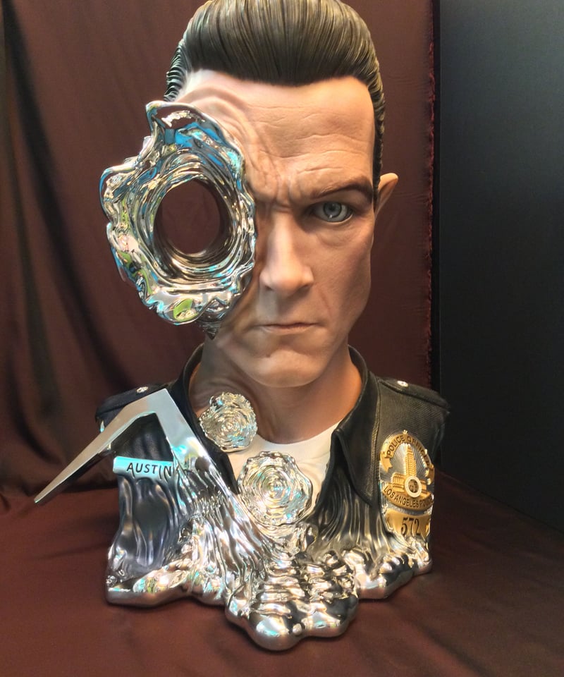 ターミネーターマスク ターミネーター2 T-1000 1/1 ライフサイズアートマスク