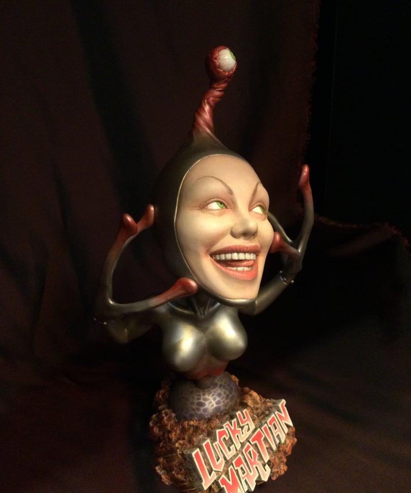 エース工房・LUCKY MARTIAN ガレージキット完成品（YOSHIHIKO SANO) 