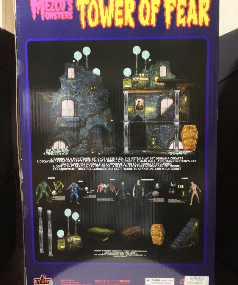 5ポイント/Mezco's Monsters:タワー・オブ・フィアーアクション