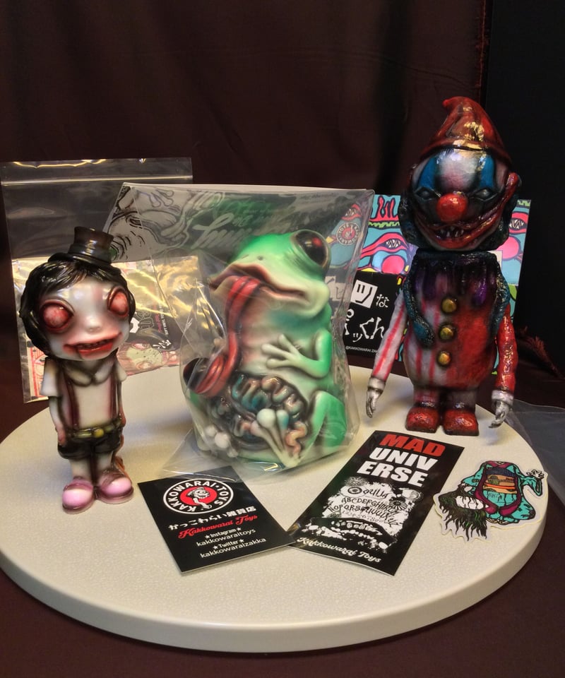 かっこわらい雑貨店セット | スタチューギャラリーオクトパンチ