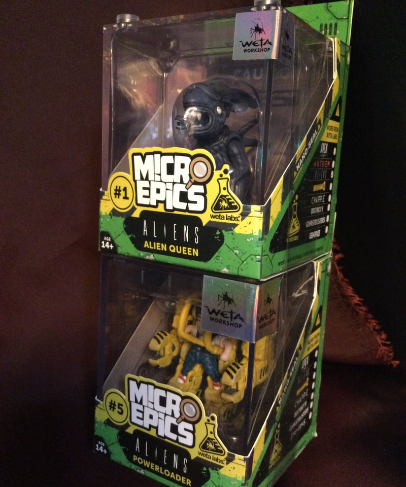 ウエタマイクロエピックス・エイリアンクイーン＆リプリーset