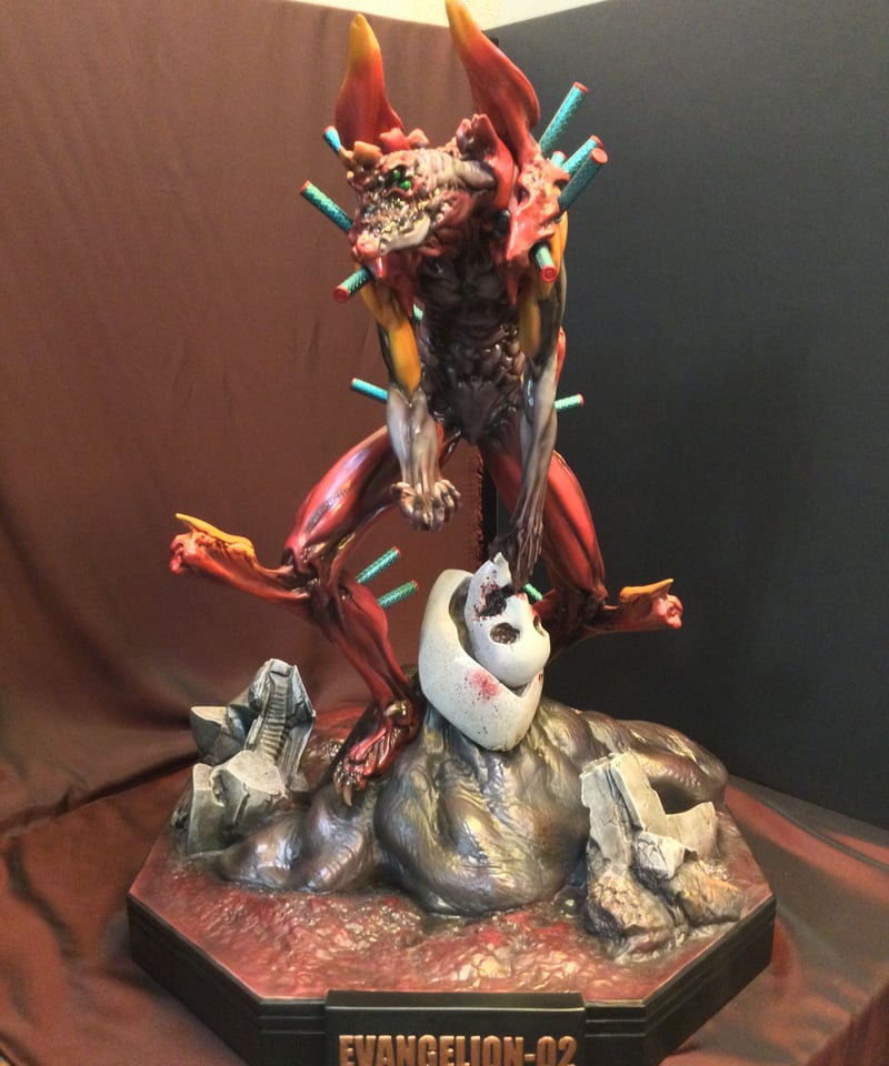 魂燃・破 エヴァンゲリオン弍号機獣化第2形態｜氷山 | スタチュー