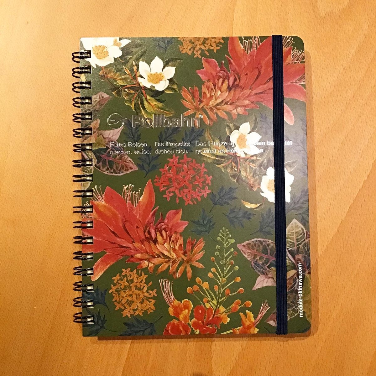 ロルバーン オーテモリ限定 ポケット付きメモ 横型Lサイズ 5冊