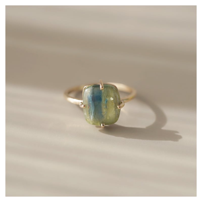 アフリカ産 カイヤナイト × K10/K18パーツ パワーストーン 天然石 アフリカ産 カイヤナイト × K10/K18パーツ パワーストーン 天然石