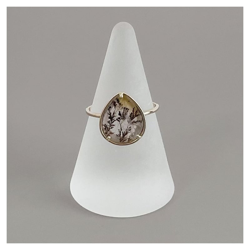 デンドリティッククォーツ リング【K10/13号】 | soeru jewelry