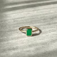 ブラックルチルクォーツ リング【K10/10号】 | soeru jewelry