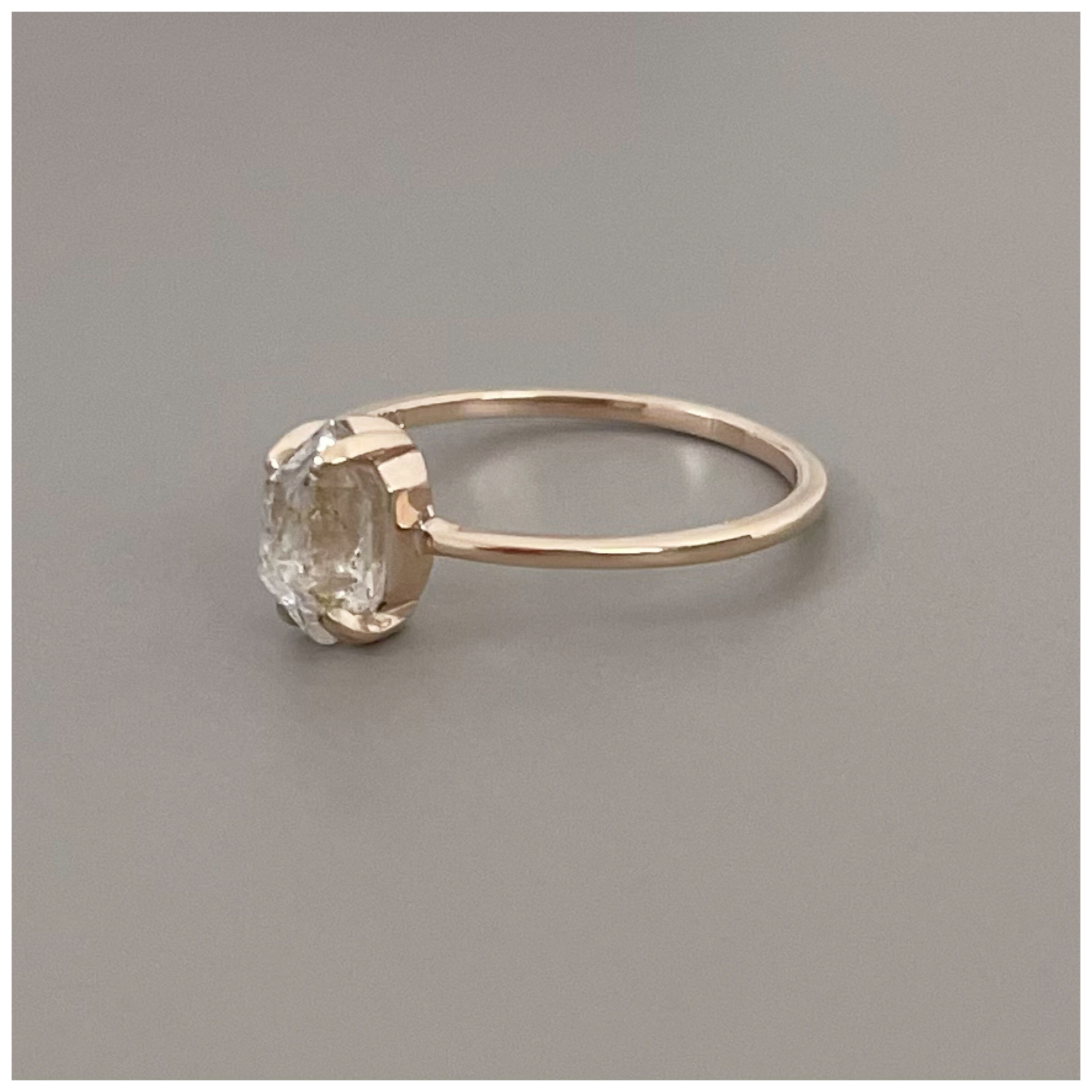accessoies mau ◆ハーキマーダイヤモンドリング ハーキマーダイヤモンド リング【K10/11号】 | soeru jewelry