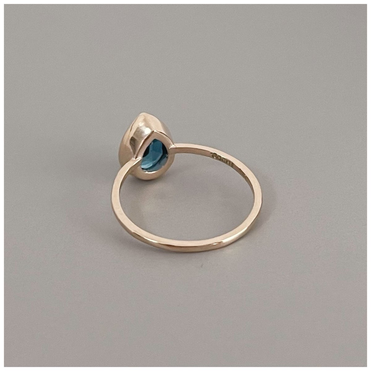 ロンドンブルートパーズ リング【K10/10号】 | soeru jewelry