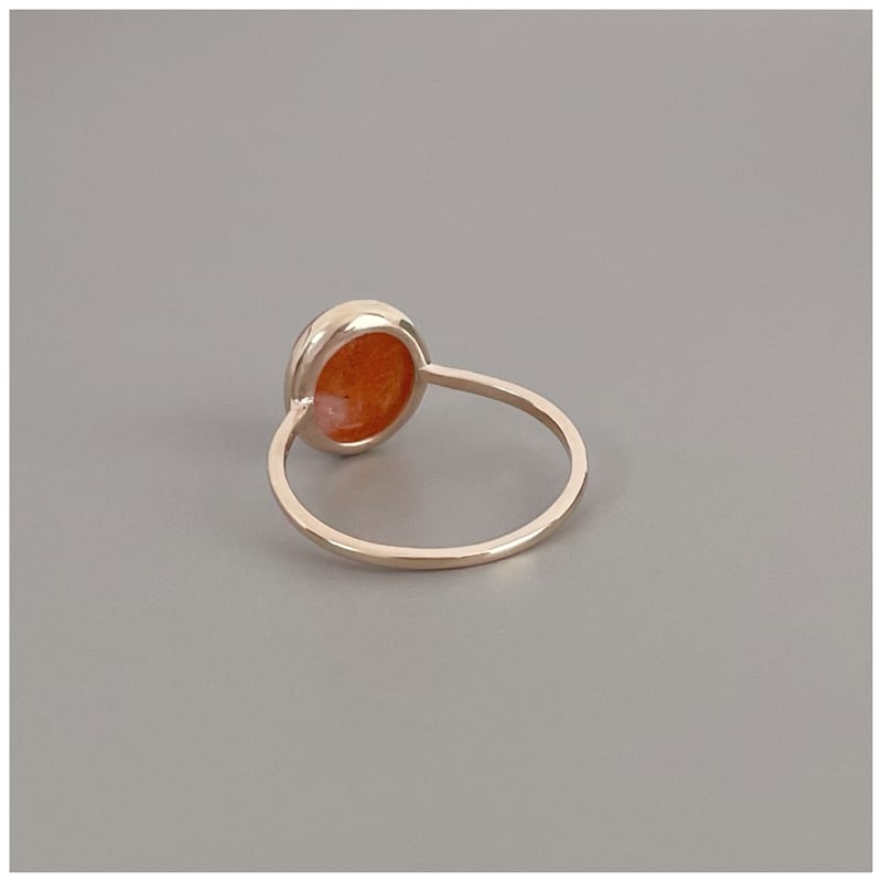 サンストーン リング【K10/12号】 | soeru jewelry サンストーン リング【K10/12号】 | soeru jewelry