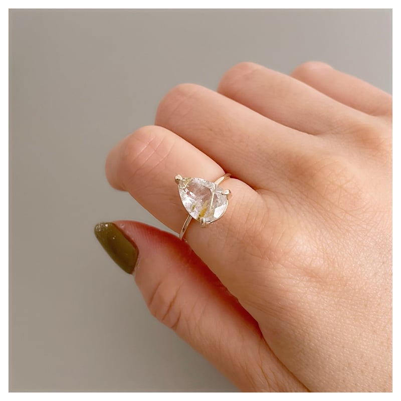 ルチルクォーツ リング【K10/11号】 | soeru jewelry
