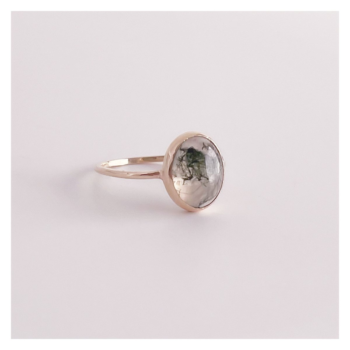 モスアゲートリング モスアゲート リング【K10/13号】 | soeru jewelry