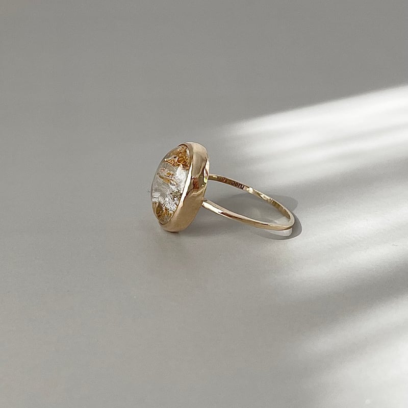 ガーデンクォーツ リング【K10/13号】 | soeru jewelry ガーデンクォーツ リング【K10/13号】 | soeru jewelry