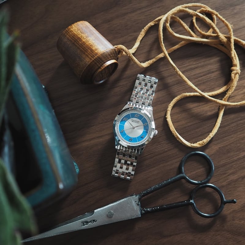 Futaba / Marine Blue | Fukushima Watch Company Futaba / Marine Blue | Fukushima Watch Company