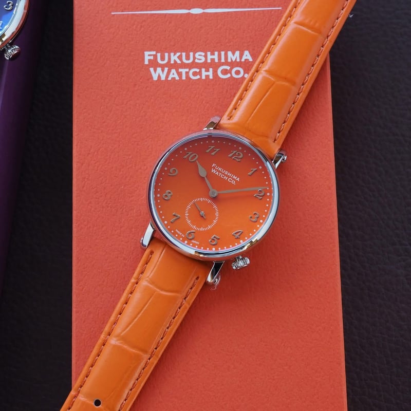 フォアグラ様 Odaka / Persimmon orange | Fukushima Watch Comp