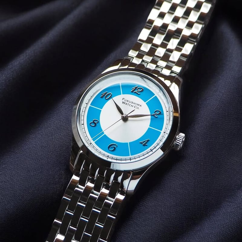 Futaba / Marine Blue | Fukushima Watch Company Futaba / Marine Blue | Fukushima Watch Company
