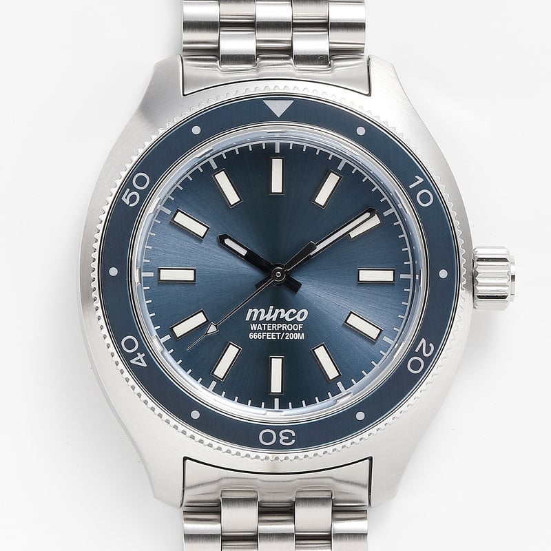 mirco TYPE-03 舛花色 自動巻き FUKUSHIMA WATCH mirco TYPE-03 舛花色（Masuhanairo