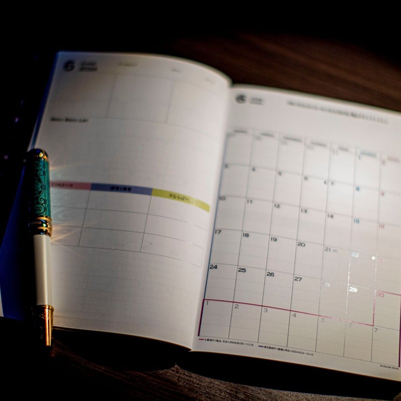 完売御礼】秘密の手帳2024【A5サイズ】（秘密の音声2024付) | COLLAGETECHO