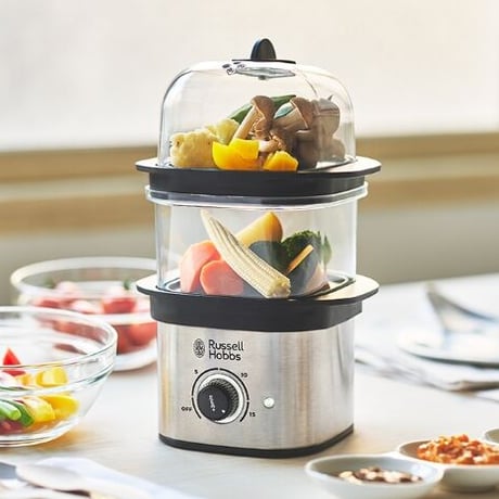 【Russell Hobbs/ラッセルホブス】Quick Mini Steamerクイックミニスチーマー3000JP