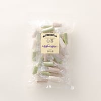 【新ばし飴】白玉ミックス チャック袋入り 90g ～ソフト食感に絶妙な味わい～ 【信州・松本の米飴/長野県】 抹茶/コーヒー/飴菓子/あめ/信州土産/伝統の味 [食品][7833-1]