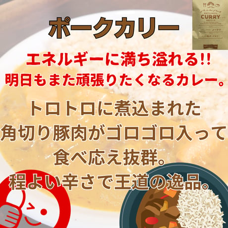 【松本メーヤウ】インド風ポークカリー [信州松本カリー名店シリーズ] 王道/インドカレー/ポークカレー/豚肉/食べ応え抜群 レトルトカレー[長野県松本市] [食品][7833-1]
