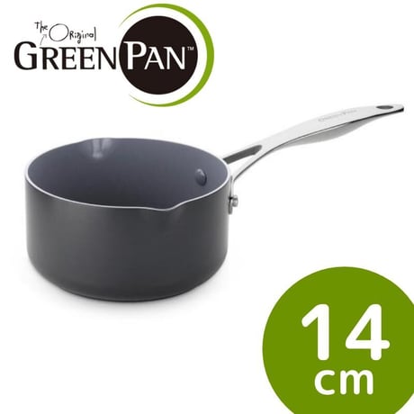 【GREENPAN】グリーンパン　ヴェニスプロ ミルクパン14cm IH対応