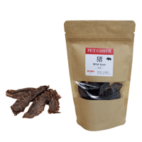 猪ハツジャーキー｜犬ペット用