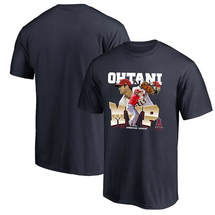 Shohei Ohtani Los Angeles 2023 AL MVP Tee NAVY Shohei Ohtani Los Angeles 2023 AL MVP Tee NAVY