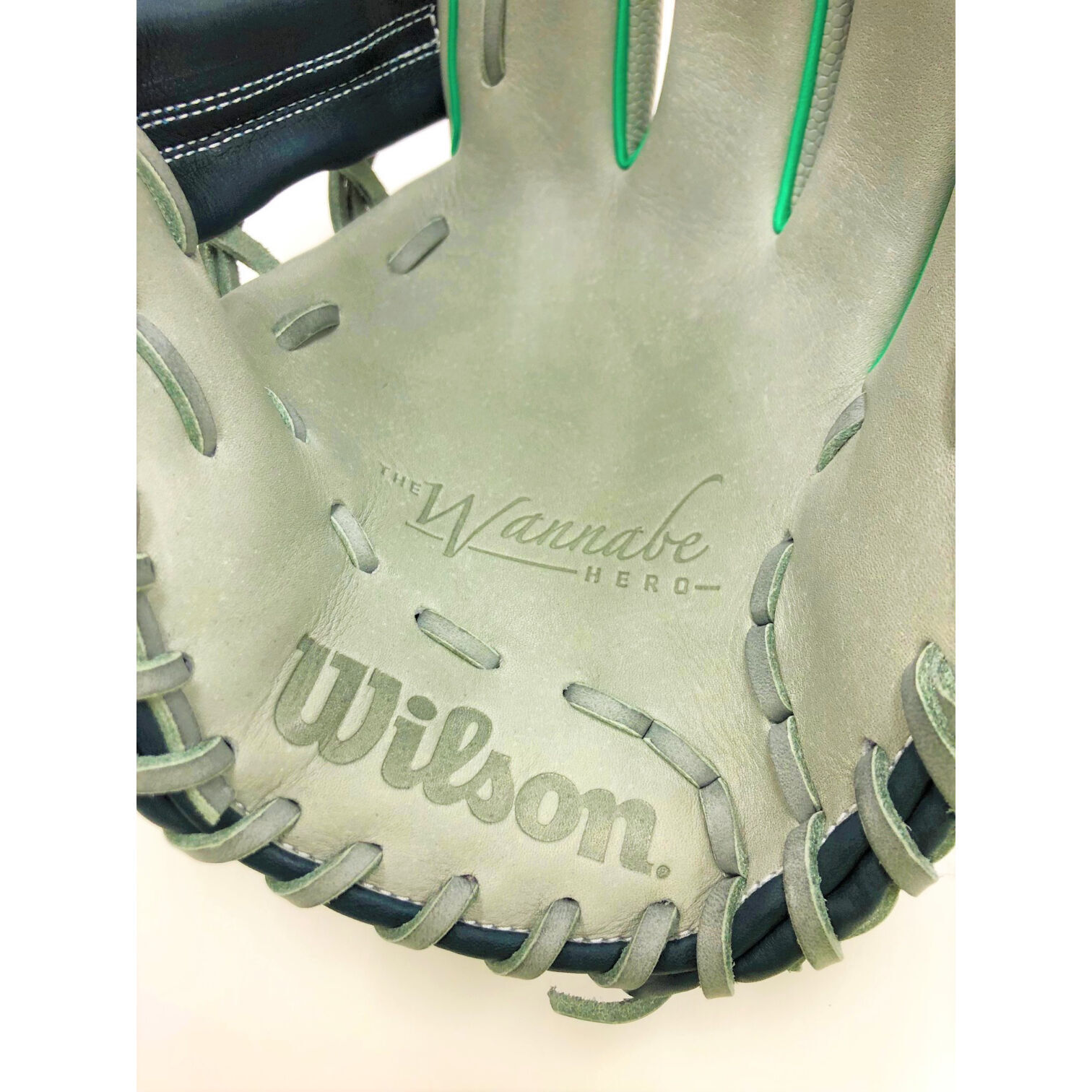 Wilson 軟式グローブ 87型 グレー/グリーン original
