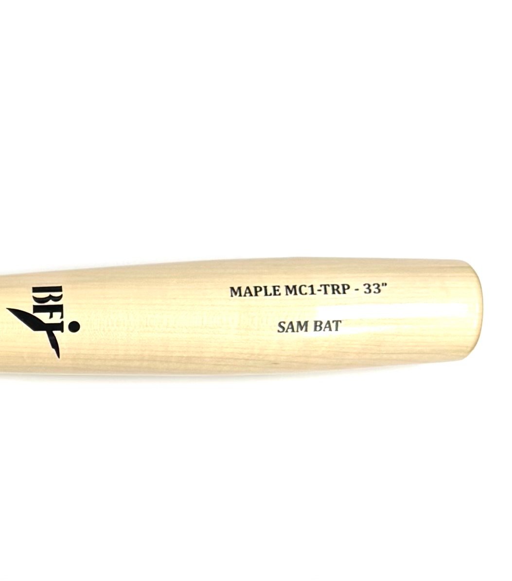SAMBAT HBCSTMMC1TB 硬式木製バット トルピードバット 魚雷バット BFJ