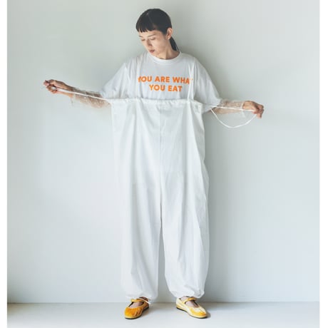 KINCHAKU salopette / off white
