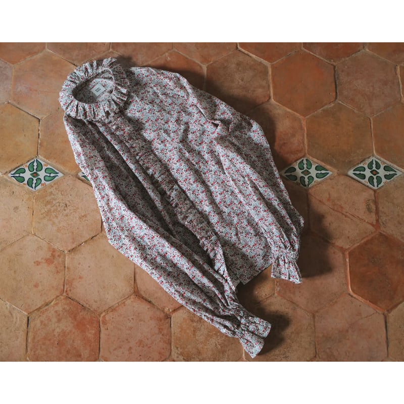 fofofofa leiblouse レイブラウス LEI BLOUSE / BEIGE STRIPE | fofofofa