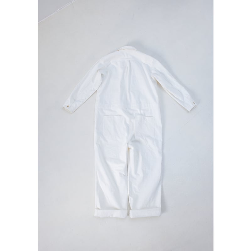 yarmo × fofofofa ボイラースーツ/ オフホワイト yarmo × fofofofa 『THE SUIT』/ OFF WHITE | fofofofa