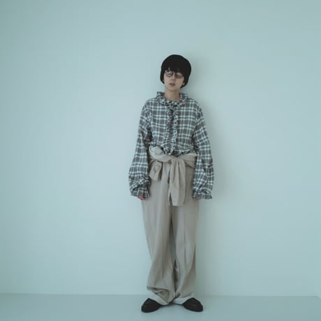 パンツ fofofofa HARVEST WHEAT BEIGE KNIT PANTS fofofofa HARVEST KNIT / WHEAT BEIGE ニット - メルカリ