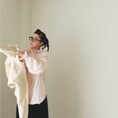 LEI BLOUSE  / WHISPER PINK