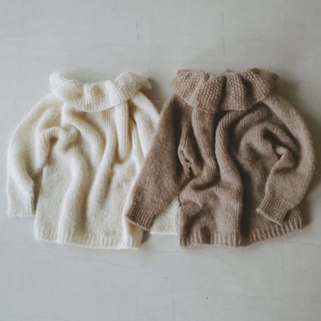 HARVEST KNIT for KIDS / RICE WHITE