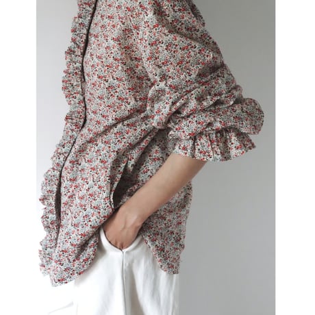 LEI BLOUSE / RED FLOWER