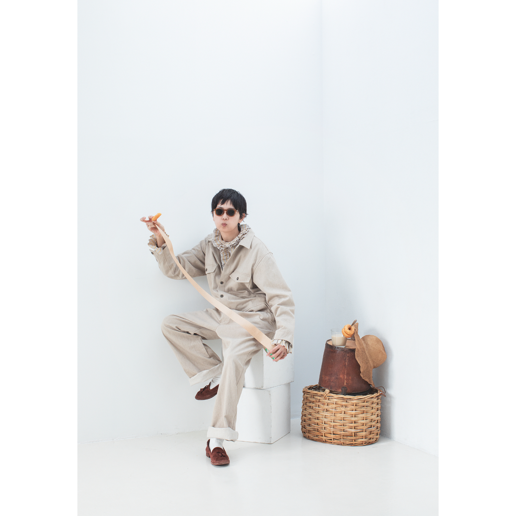 yarmo × fofofofa 『THE SUIT』/ BEIGE | fofofofa